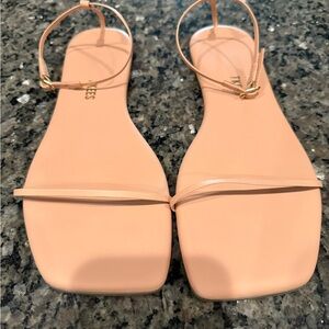 TKEES Tan Sandals Sleek Minimalist Design